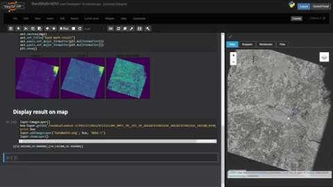 Jupyteo - OTB BandMath NDVI