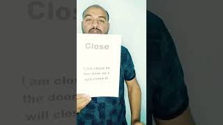 انجليزي من الصفر . الفرق بين close و  close