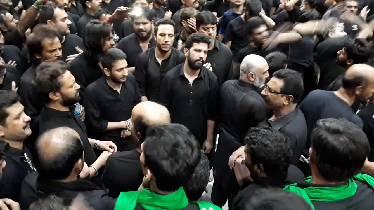 Anser party lahore sughra khairan mangdi in najaf e ashraf September 2017