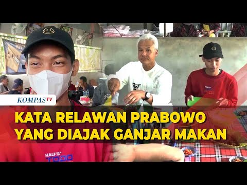 Pengakuan Relawan Prabowo yang Mendadak Diajak Ganjar Makan Usai Bentang Baliho