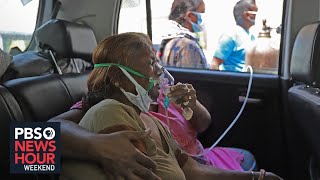 Overcrowded hospitals, oxygen shortage: India’s COVID-19 tally breaks records