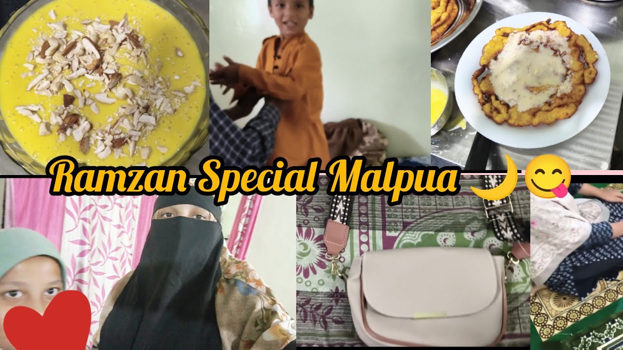 Ramzan Vlog 🌙 | Malpua Recipe 😋🍯 | Family Routine