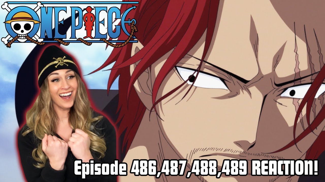 Shanks Ends The War One Piece Episode 486 487 4 4 Reaction Youtube