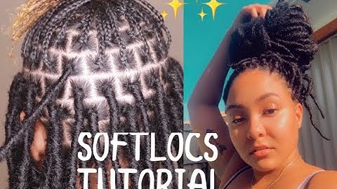 SUPER EASY SOFT LOCS TUTORIAL (BOBBY BOSS NU LOCS)