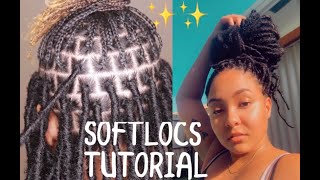 SUPER EASY SOFT LOCS TUTORIAL (BOBBY BOSS NU LOCS) screenshot 4