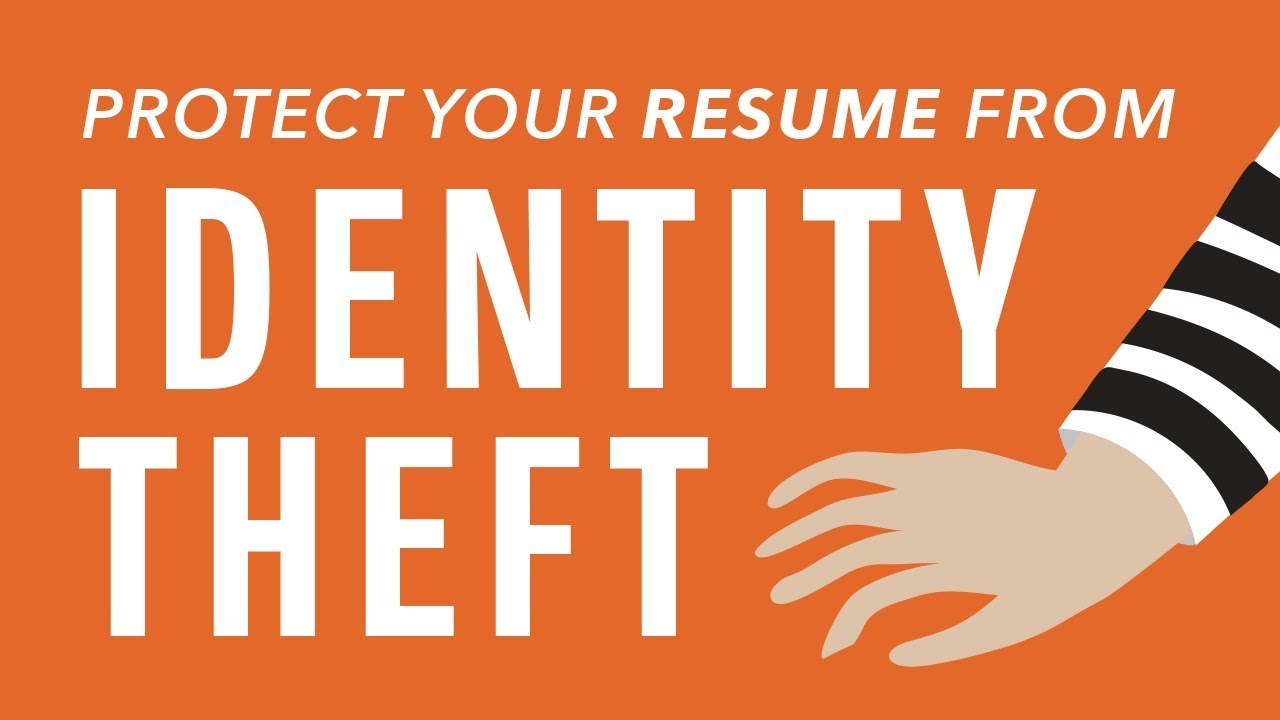 ⁣Protecting Your Resume from Identity Theft