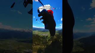 Paraglider Hit by Plane Mid-Air… She Survived 😳 #paragliding #viral #crash #survival