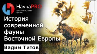 История современной фауны Восточной Европы | Лекции по палеонтологии - Вадим Титов | Научпоп