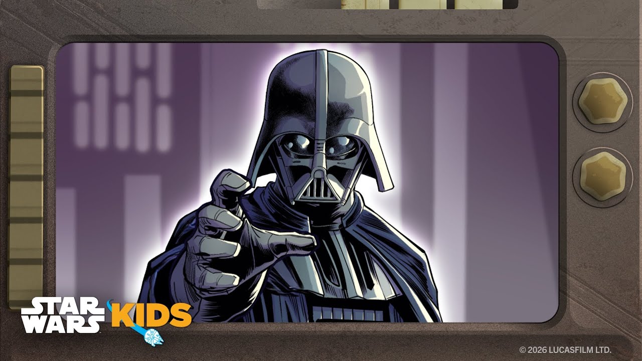 Feel the Dark Side with Darth Vader! | Star Wars: Icons of the Force 🪐🌠 | @StarWarsKids