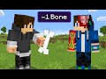 I Fooled My Friend by Eating BONES in Minecraft