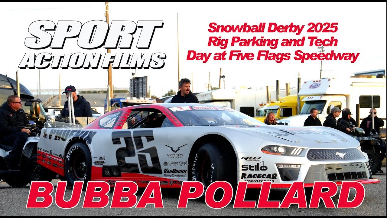 Snowball Derby 2025: среда, парковка и технический день на трассе Five Flags Speedway