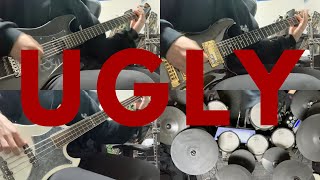 [TAB]the GazettE - UGLY [Guitar Bass Drum Cover]