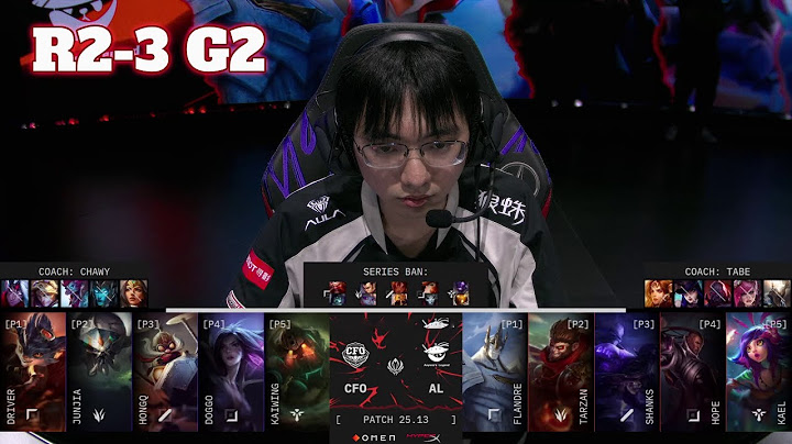 CFO vs AL - Game 2 | Round 2 LoL MSI 2025 Main Stage | CTBC Flying Oyster vs Anyone's Legend G2 full