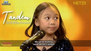 Tandem (Live at Letters and Music NET25) - RJ Jimenez and 7 year old Ellie Jimenez