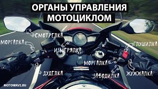 Органы управления мотоциклом
