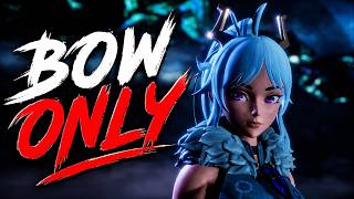 I Beat EVERY Hard Mode Tower Boss With ONLY a Bow