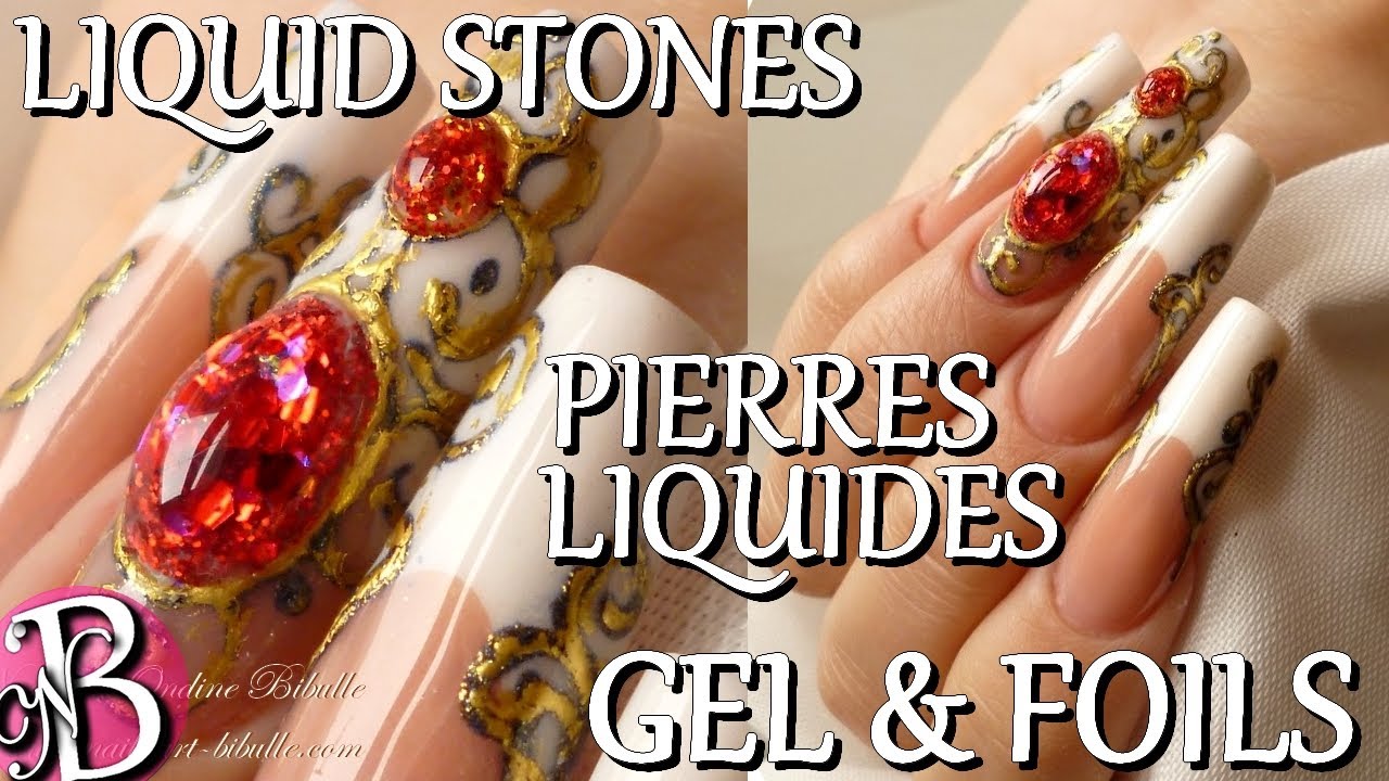 2. How to Create Liquid Stones Nail Art - wide 2