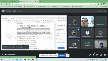 COMPARATIVE STUDY OF SCHEMES OF CLASSIFICATION