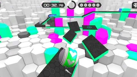 GYRO BALL -  Level - 37  New Update Gameplay iOS, Colour Run Android Part 01 : Gyrosphere Trials