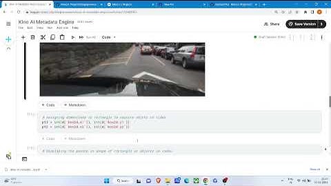 Metadata Extraction from video using Python