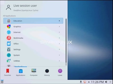 SparkyLinux 4.4 KDE