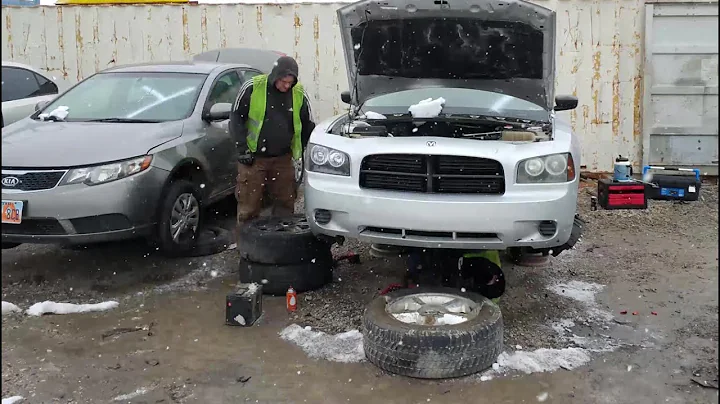 The Pick-A-Part Engine Removal | Dodge Charger SXT 3.5L V6