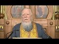 Протоиерей Димитрий Смирнов. Проповедь о зависти, футболе и о воскресении Христа