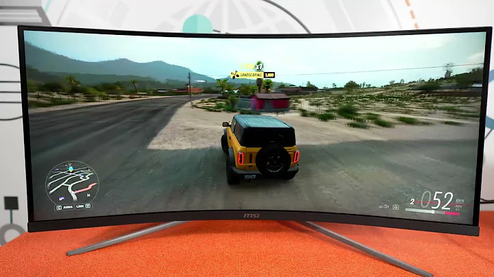 MSI MAG 345CQR - Monitor curbat, cu refresh la 180Hz