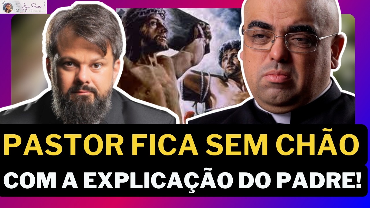Padre José Eduardo DESMONTA o argumento protestante do Ladrão na Cruz!