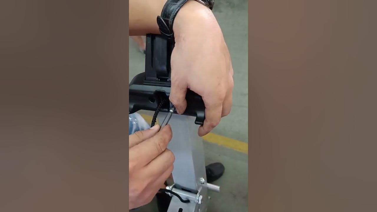 How to replace pull rope on Abilica 820 Rower Part 2 YouTube