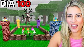 CRIEI UM CASTELO PARA AS CRIANÇAS no 99 NOITES NA FLORESTA