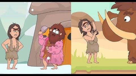 Comics Bob - Caveman Adventure All Levels Solutions Level  26-31. Android Gameplay Walkthrough.