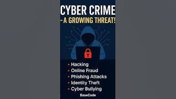 #CyberSecurity #CyberAwareness #DataProtection #TechShorts #BaseCode #CyberCrime #Hacking #Shorts