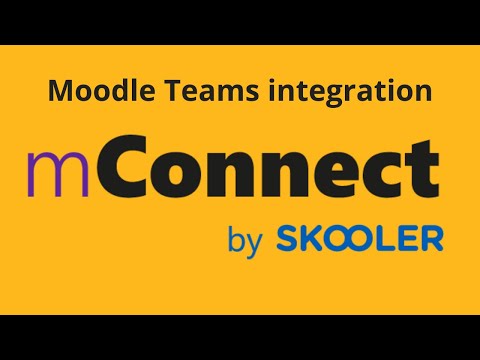 Moodle Teams integration with mConnect