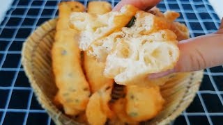 葱香小油条的做法，葱香十足，干净卫生好吃