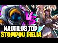 LANCEI O NAUTILUS TOP, E DESTRUÍ A IRELIA | League of Legends | NAUTILUS VS IRELIA
