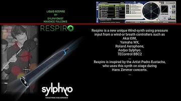 Respiro VST ◉  Maxence Fulconis ◉ Sylphyo wind-controller