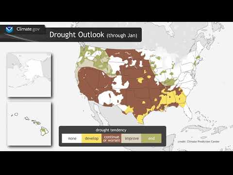 NOAA's U.S. 2022-23 Winter Outlook maps