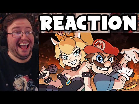 Gor's "BOWSETTE in 23 Animation Styles! Super Mario Song REMAKE Collab by The Chalkeaters" REACTION