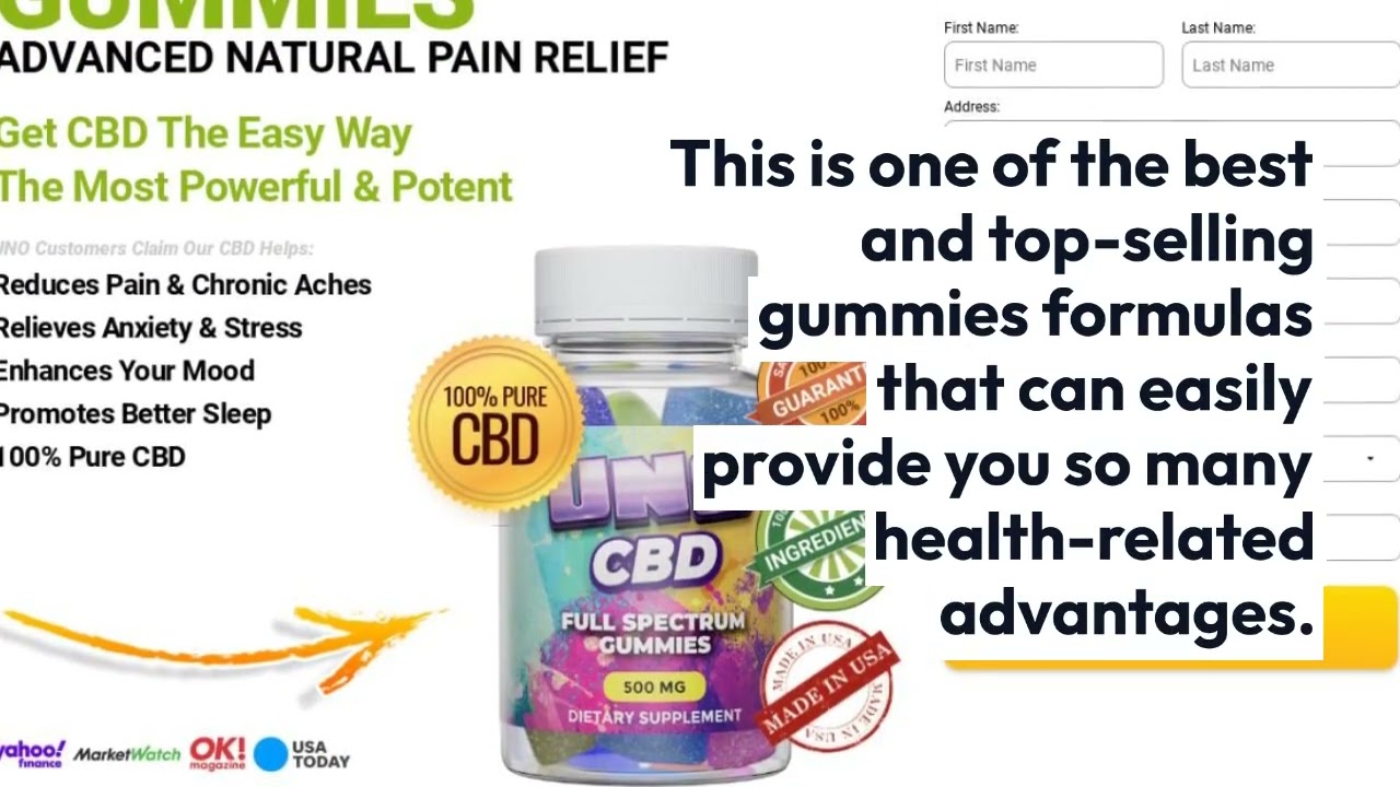 Uno CBD Gummies YouTube