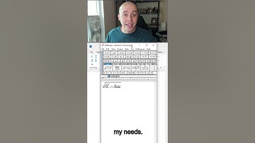 Insert equation with MathType #shorts #short