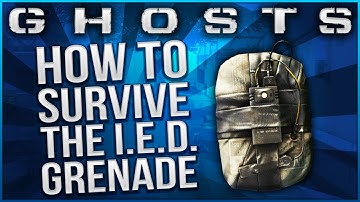 Call of Duty:Ghosts - "HOW TO SURVIVE AN IED GRENADE!" - Multiplayer Tips & Tricks