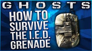 Call of Duty:Ghosts - HOW TO SURVIVE AN IED GRENADE! - Multiplayer Tips & Tricks