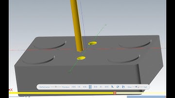 Spot Drill Tap - Mastercam Tutorial
