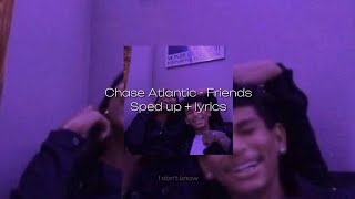 Chase Atlantic - Friends (sped up + lyrics) Resimi