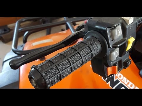 how-to-change-atv-grip's