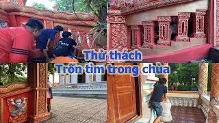 Huy Team Vlog | Thử Thách Trốn Tìm Trong Chùa | Hide And Seek In The Temple
