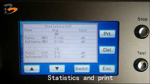 ZB-RR1000 Softness tester