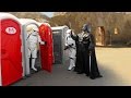 Toilet STAR WARS PRANK !!  Stormtroopers attack !