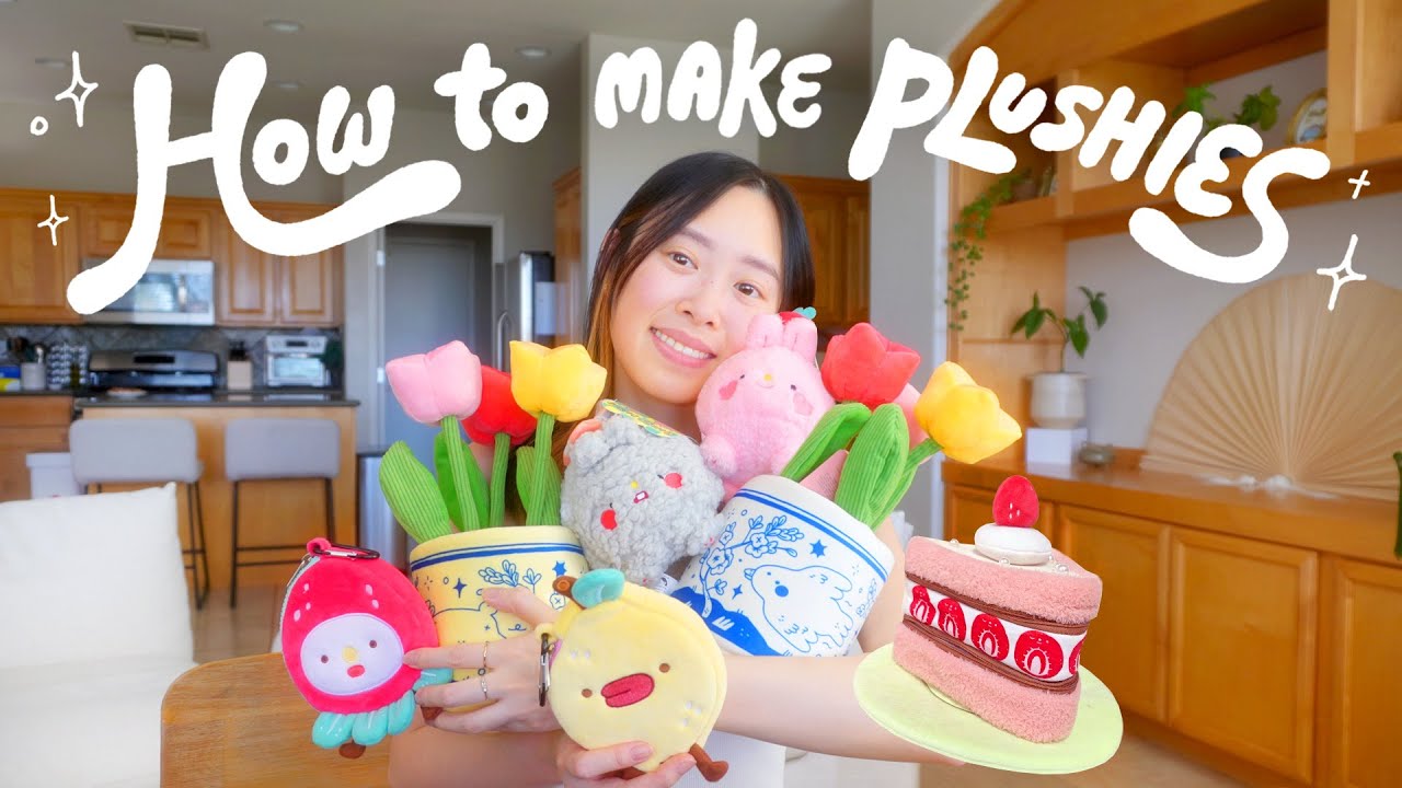 Uni Plush Doll Care: Adorable 20cm cotton doll tutorial.